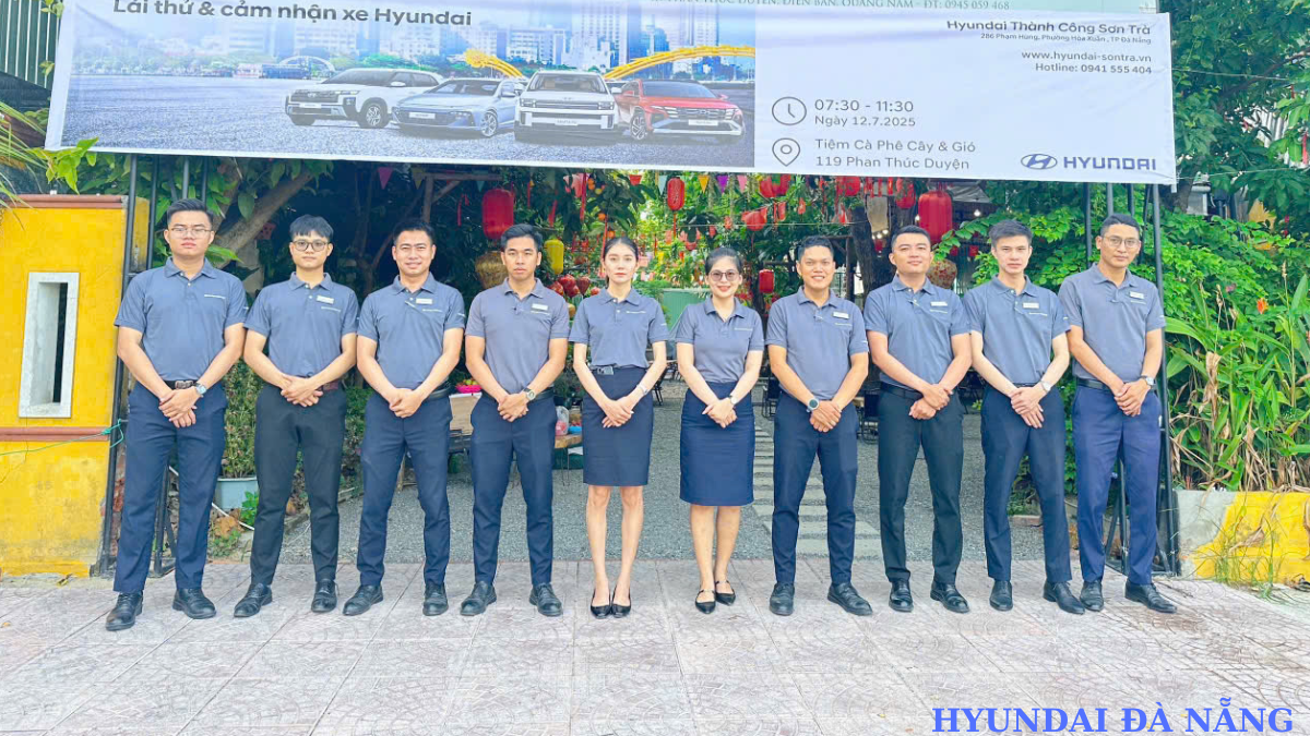 Lái thử xe hyundai tại đà nẵng